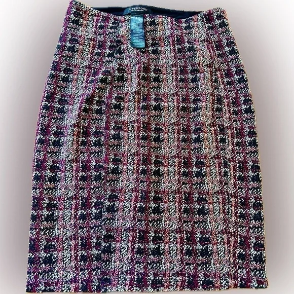 Liverpool Los Angeles textured skirt Size 8 - Picture 5 of 8